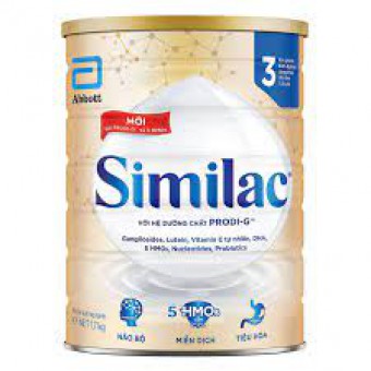 Sữa Bột Similac Iq Plus 3 Hmo 1.7Kg (Mẫu Mới 5G )